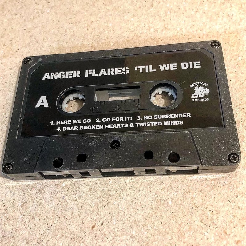 ANGER FLARES / 'TIL WE DIE (CASSETTE) | BOOTSTO