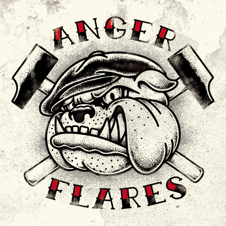 last target CD4枚セット punk oi ANGERFLARES original