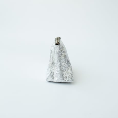 POUCH_マチ付きポーチ-BOTANICAL -(WHITE)