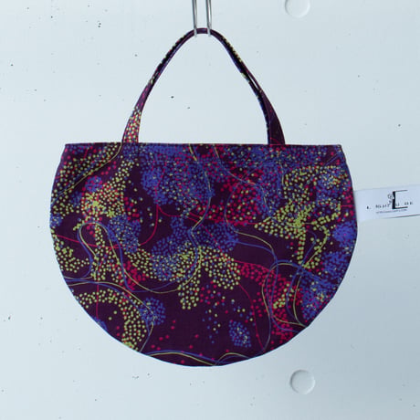 BAG_ミニRトート　-NOCTURNE- (BORDEAUX)