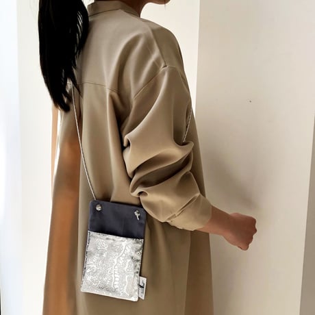 BAG_サコッシュ -BOTANICAL -(WHITE)