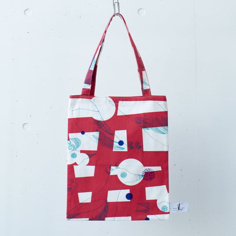 BAG_LCトート　-MAGIC BIRD- (RED)
