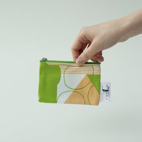 POUCH_ミニフラットポーチ　-DESERT OASIS- (GREEN)