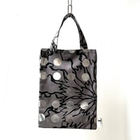 BAG_ミニバッグ-BUBBLE FLOWER(SILVER)