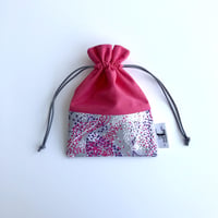 POUCH_巾着-NOCTURNE- (GRAY)