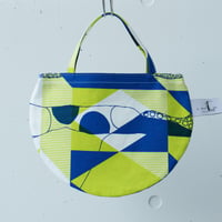 BAG_ミニRトート　-DESERT OASIS- (BLUE)