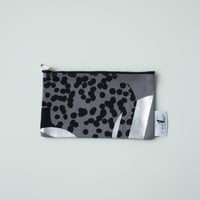 POUCH_フラットポーチ　-SOUFFLE-(SILVER)