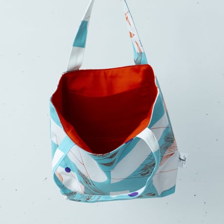 BAG_BOXトート　-MAGIC BIRD- (EMERALD GREEN)