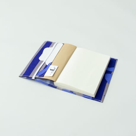 ACCESSORIES_ブックカバー　-DEEP BREATH- (BLUE)