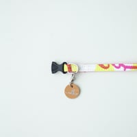 PETS_首輪SS　-BUBBLE FLOWER- (YELLOW)