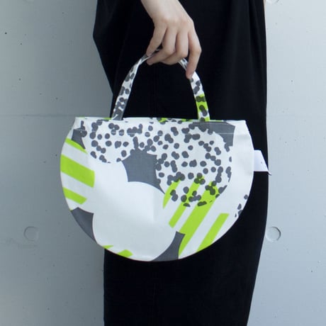 BAG_ミニRトート　-SOUFFLE- (GREEN)