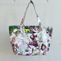 BIGトートバッグ　-BLOOM- (WHITE)