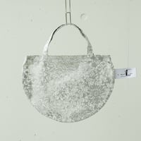BAG_ミニRトート -BOTANICAL -(WHITE)