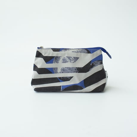 POUCH_マチ付きポーチ  -RIVER SIDE-(BLUE)
