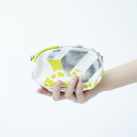 POUCH_たまごポーチ -SOUFFLE-(YELLOW GREEN)