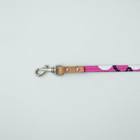 PETS_リードSS　-BUBBLE FLOWER-  (PINK)