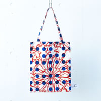 BAG_LCトート　-BUBBLE FLOWER- (ORANGE)