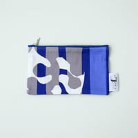 POUCH_フラットポーチ　-DEEP BREATH- (BLUE)