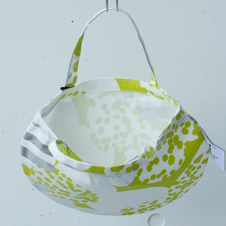 BAG_ミニRトート　-SOUFFLE- (YELLOW GREEN)