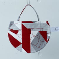 BAG_ミニRトート　-DESERT OASIS- (BORDEAUX)