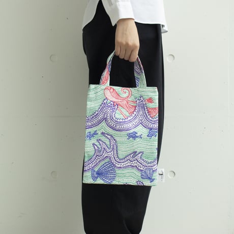 BAG_ミニバッグ　-LITTLE OCEAN- (EMERALD GREEN)