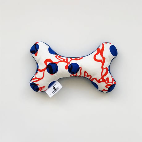 DOG TOY    ビッグボーン   -BUBBLE FLOWER- (ORANGE)