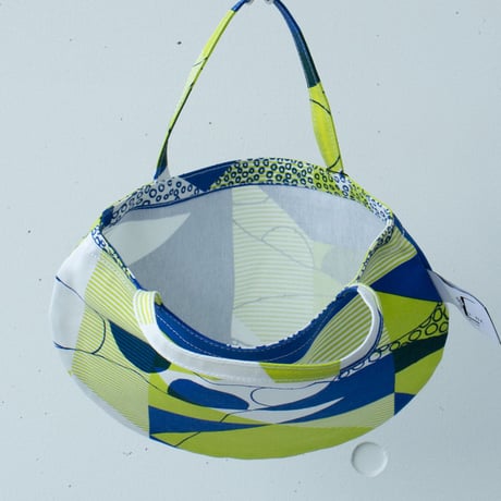 BAG_ミニRトート　-DESERT OASIS- (BLUE)