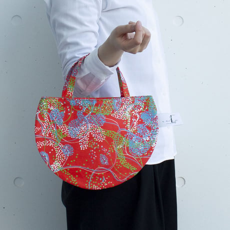 BAG_ミニRトート　-NOCTURNE- (RED)
