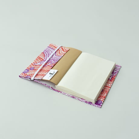 ACCESSORIES_ブックカバー　-LITTLE OCEAN- (RED)