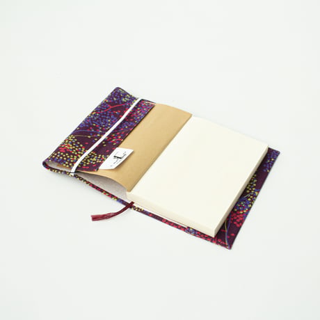 ACCESSORIES_ブックカバー -NOCTURNE- (BORDEAUX)