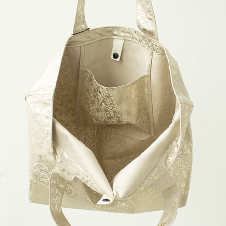 BIGトートバッグ-BOTANICAL -(BEIGE)