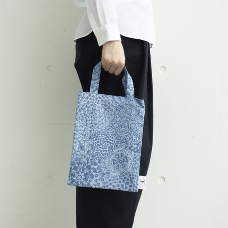 BAG_ミニバッグ -BOTANICAL -(BLUE)