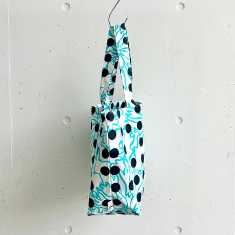 BIGトートバッグ　-BUBBLE FLOWER- (LIGHT BLUE)