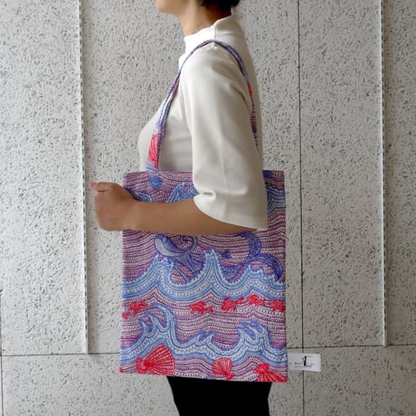 BAG_LCトート　-LITTLE OCEAN- (PURPLE)