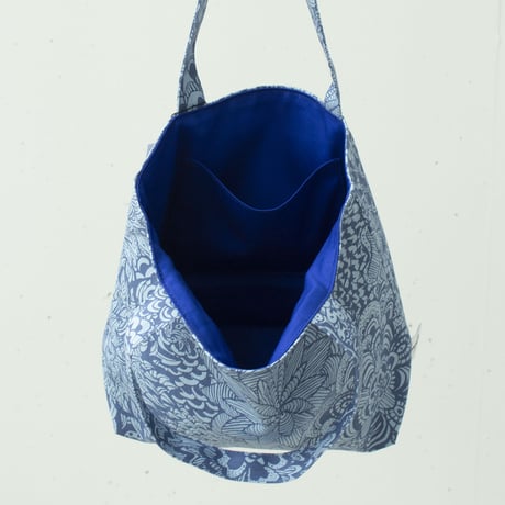 BAG_BOXトート -BOTANICAL -(BLUE)