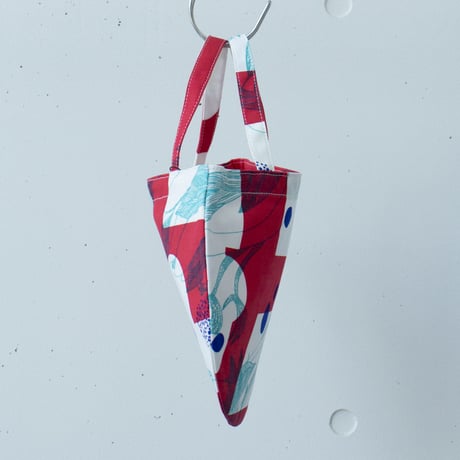 BAG_ミニRトート　-MAGIC BIRD- (RED)
