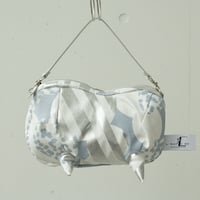 BAG_ピーナッツバッグ　-SOUFFLE- (BLUE  GRAY)
