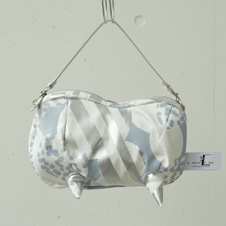BAG_ピーナッツバッグ　-SOUFFLE- (BLUE  GRAY)