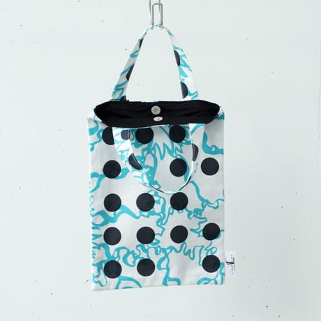 BAG_ミニバッグ　 -BUBBLE FLOWER- (LIGHT BLUE)