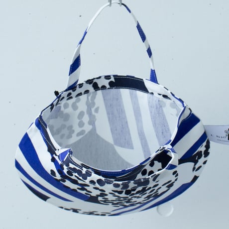 BAG_ミニRトート　-SOUFFLE- (BLUE)