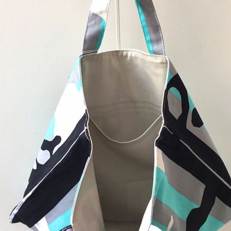 BAG_レッスンバッグ　-DEEP BREATH- (AQUA BLUE)