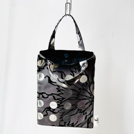 BAG_ミニバッグ-BUBBLE FLOWER(SILVER)