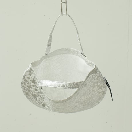 BAG_ミニRトート -BOTANICAL -(WHITE)