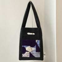 BAG_刺繍フェルトバッグ  -DESERT OASIS- (PURPLE)
