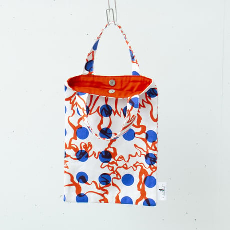 BAG_ミニバッグ　 -BUBBLE FLOWER- (ORANGE)