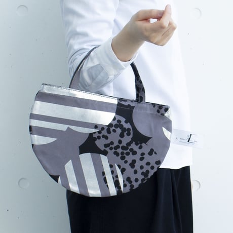 BAG_ミニRトート　-SOUFFLE- (SILVER)