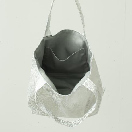 BAG_BOXトート -BOTANICAL -(WHITE)