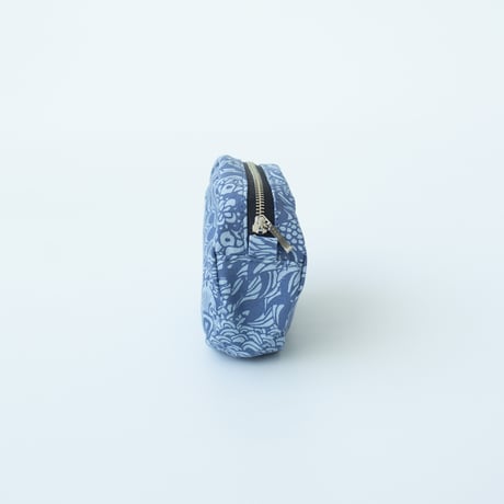 POUCH_たまごポーチ -BOTANICAL -(BLUE)