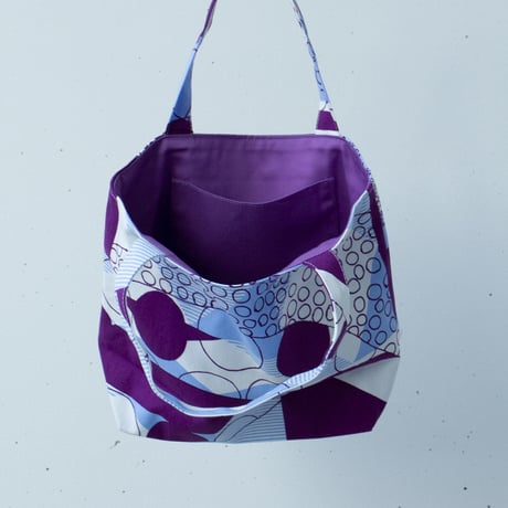 BAG_BOXトート　-DESERT OASIS- (PURPLE)
