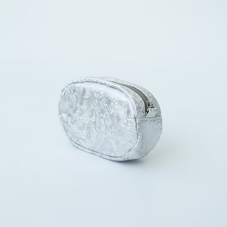 POUCH_たまごポーチ　-BOTANICAL -(WHITE)